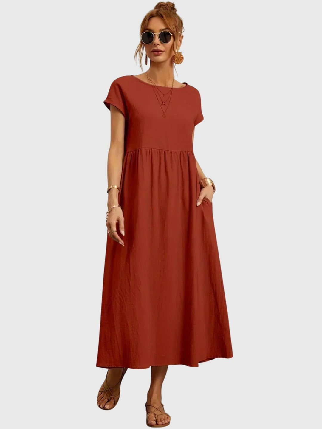 Virginia™ - Casual Pocket Dress