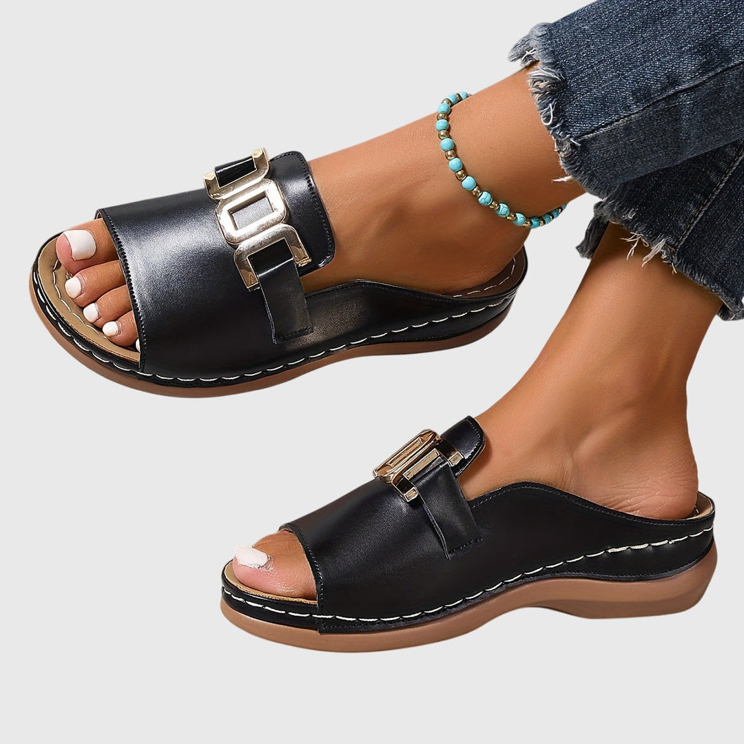 Elena™ | Comfy Buckle Sandals
