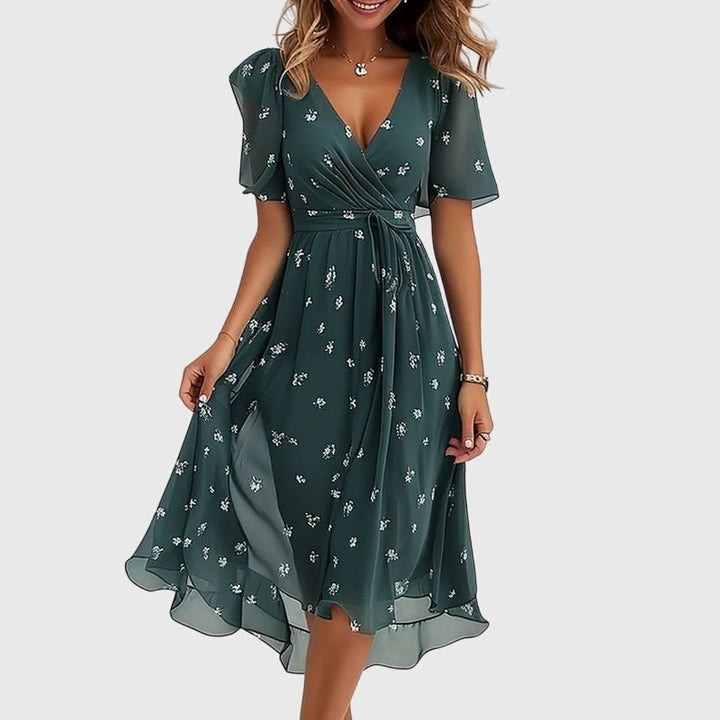 Rebecca™ | Chic Midi Dress