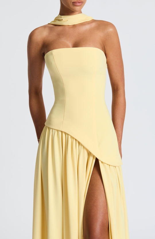 Octavia | Strapless Maxi Dress