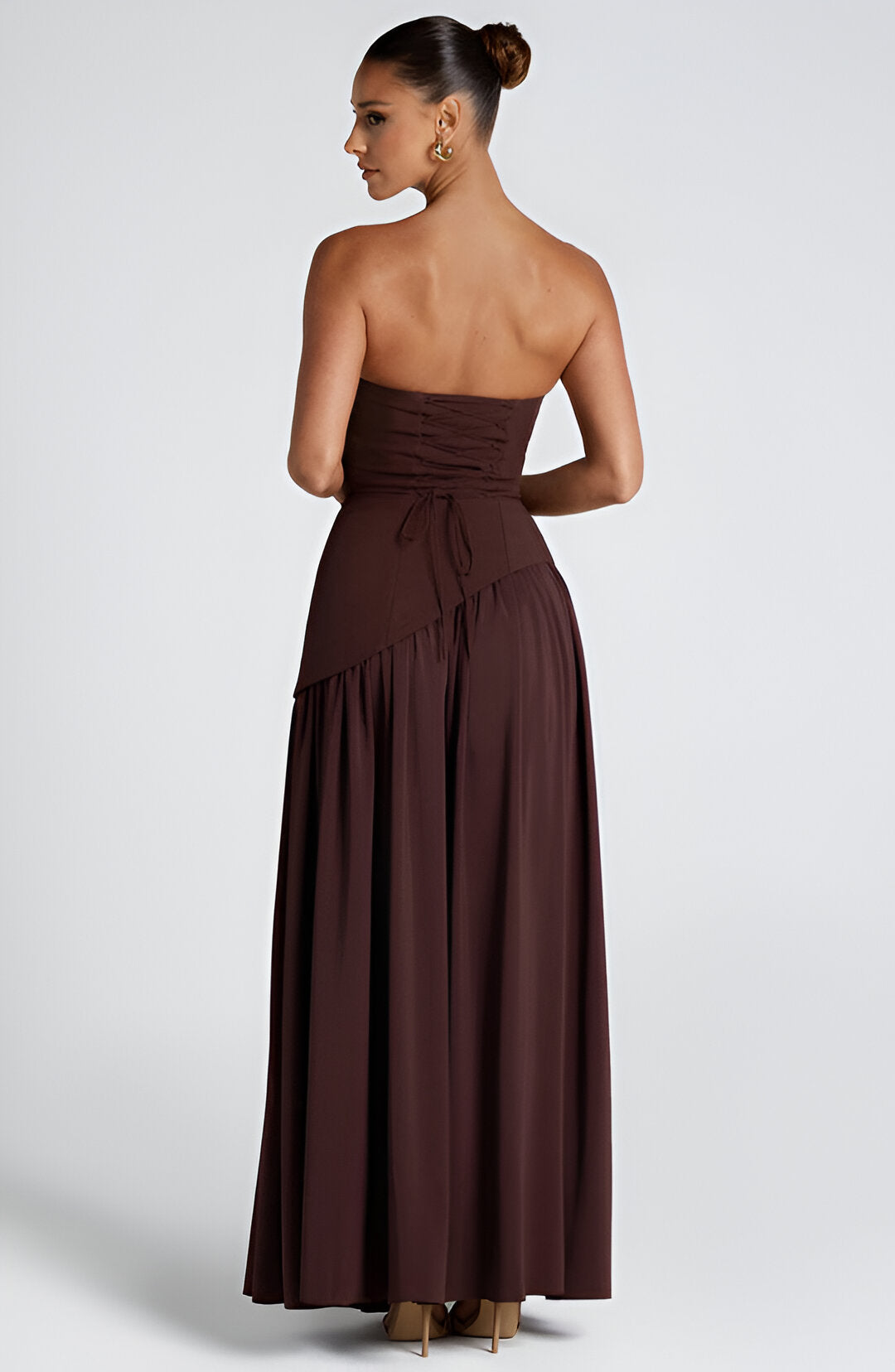 Octavia | Strapless Maxi Dress