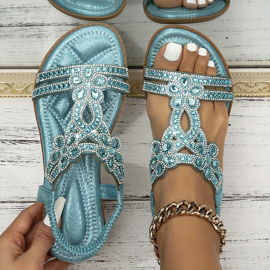 Pearl - Orthopedic Crystal Sandals