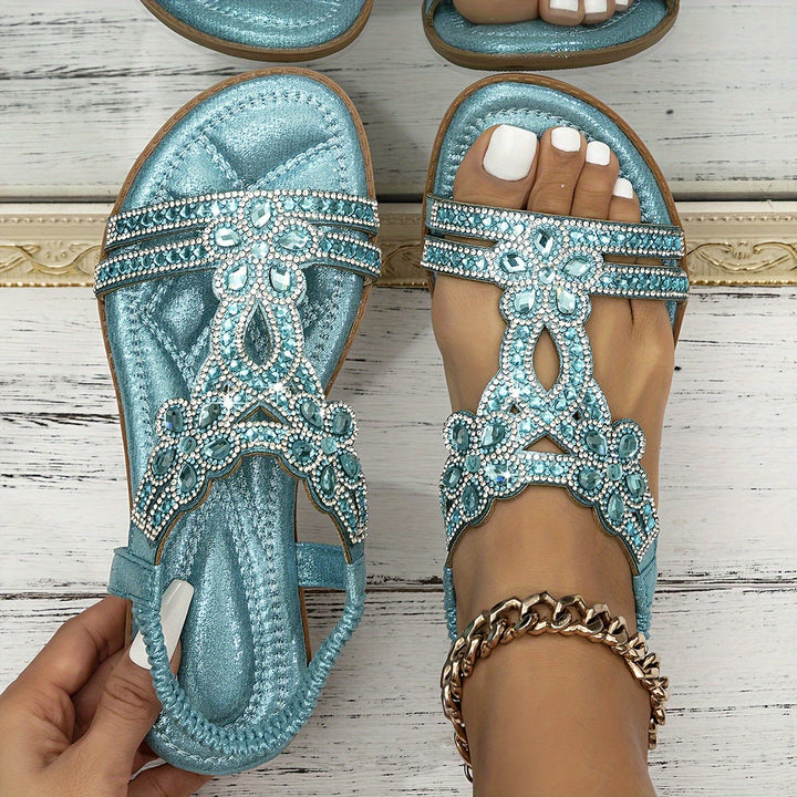 Pearl - Orthopedic Crystal Sandals