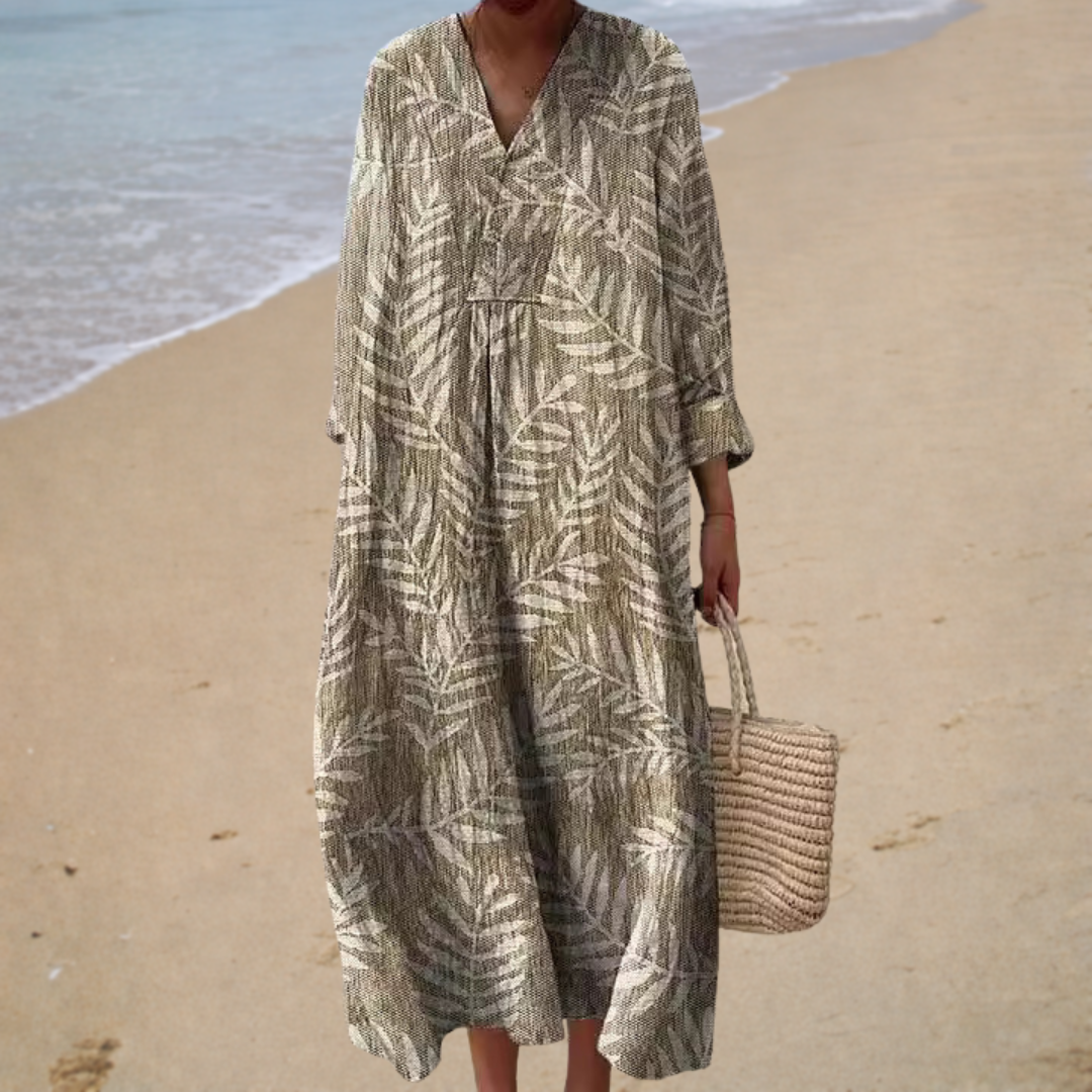 Myra Printed Summer Dress