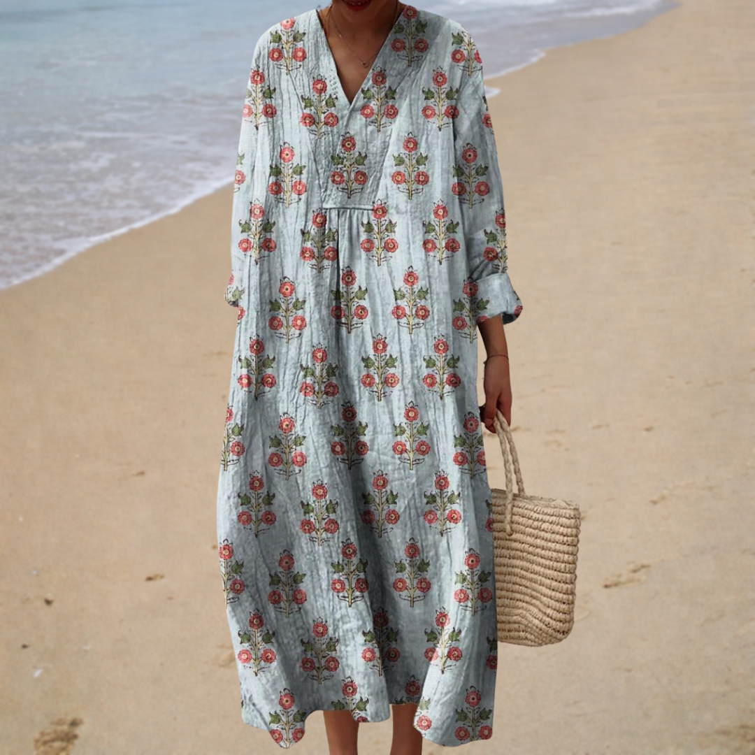 Myra Printed Summer Dress