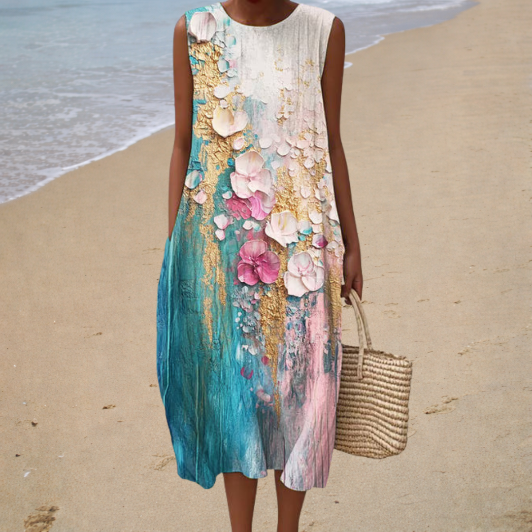 Muriel Sleeveless Summer Dress