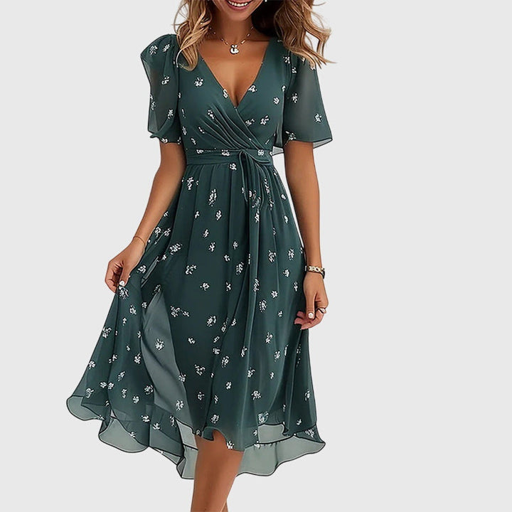 Rebecca™ | Chic Midi Dress