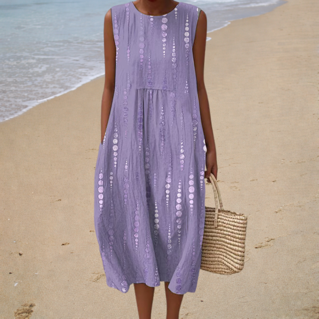 Muriel Sleeveless Summer Dress