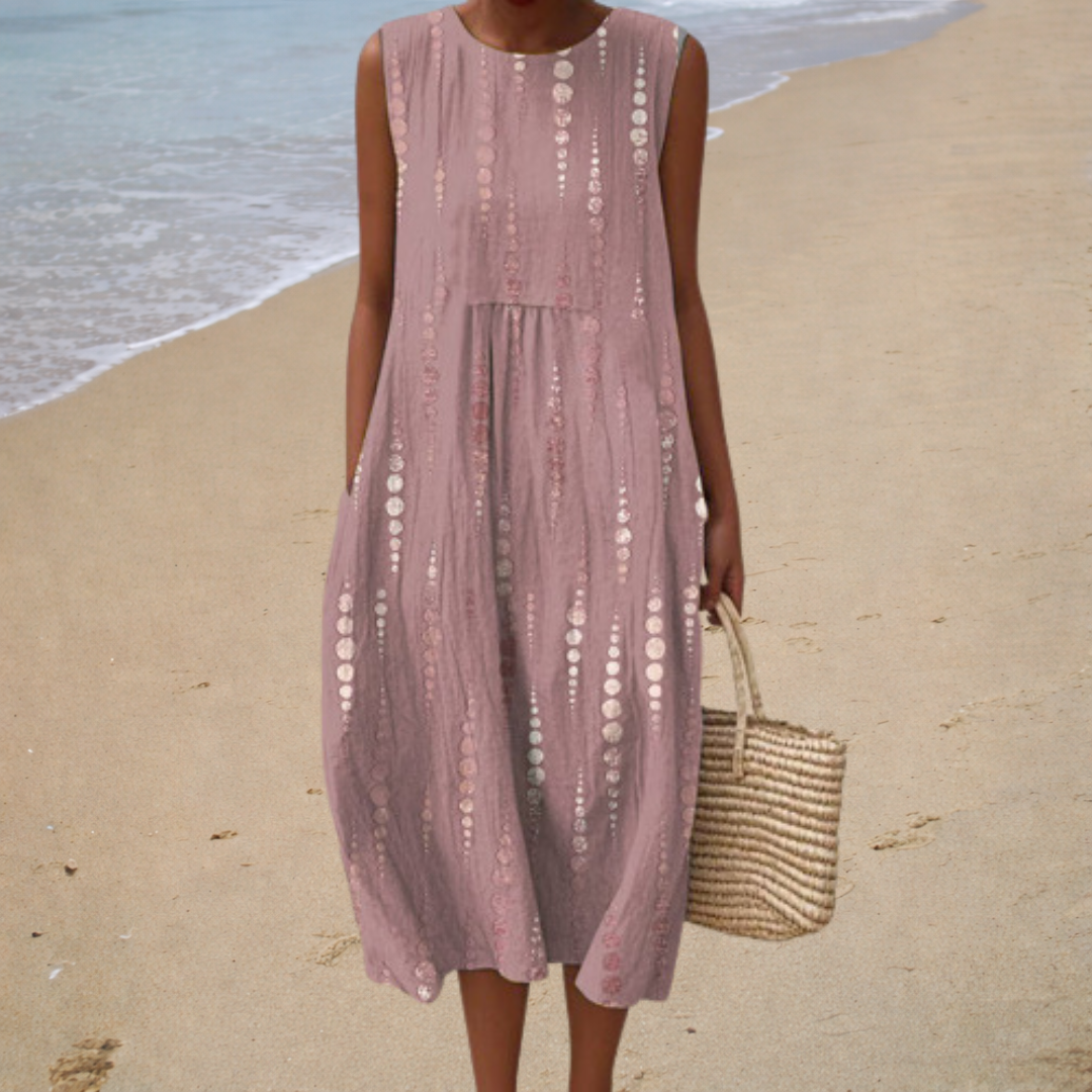 Muriel Sleeveless Summer Dress