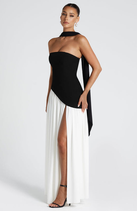Octavia | Strapless Maxi Dress