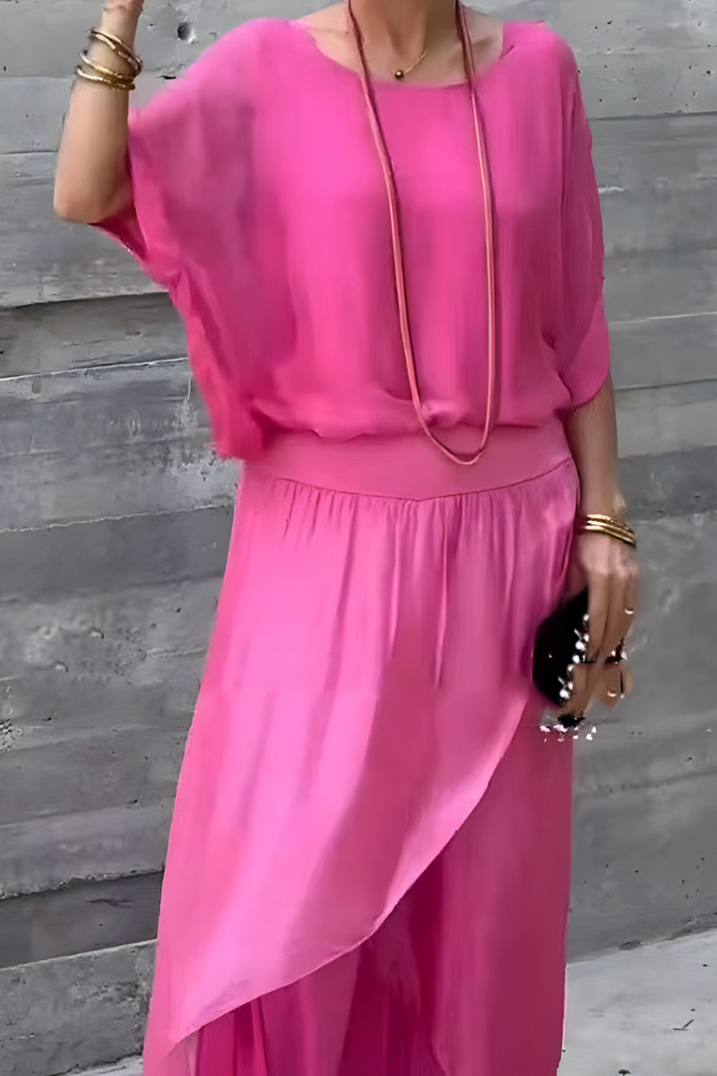 Delora | Wide-Leg Two-Piece Set