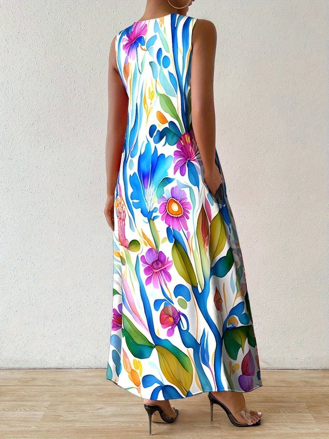 Ursula | Blooming Print Maxi Dress
