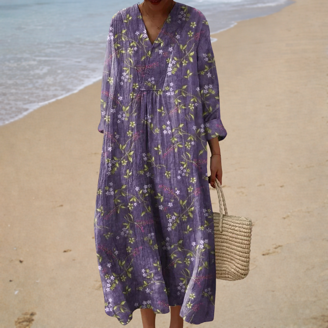 Myra Printed Summer Dress