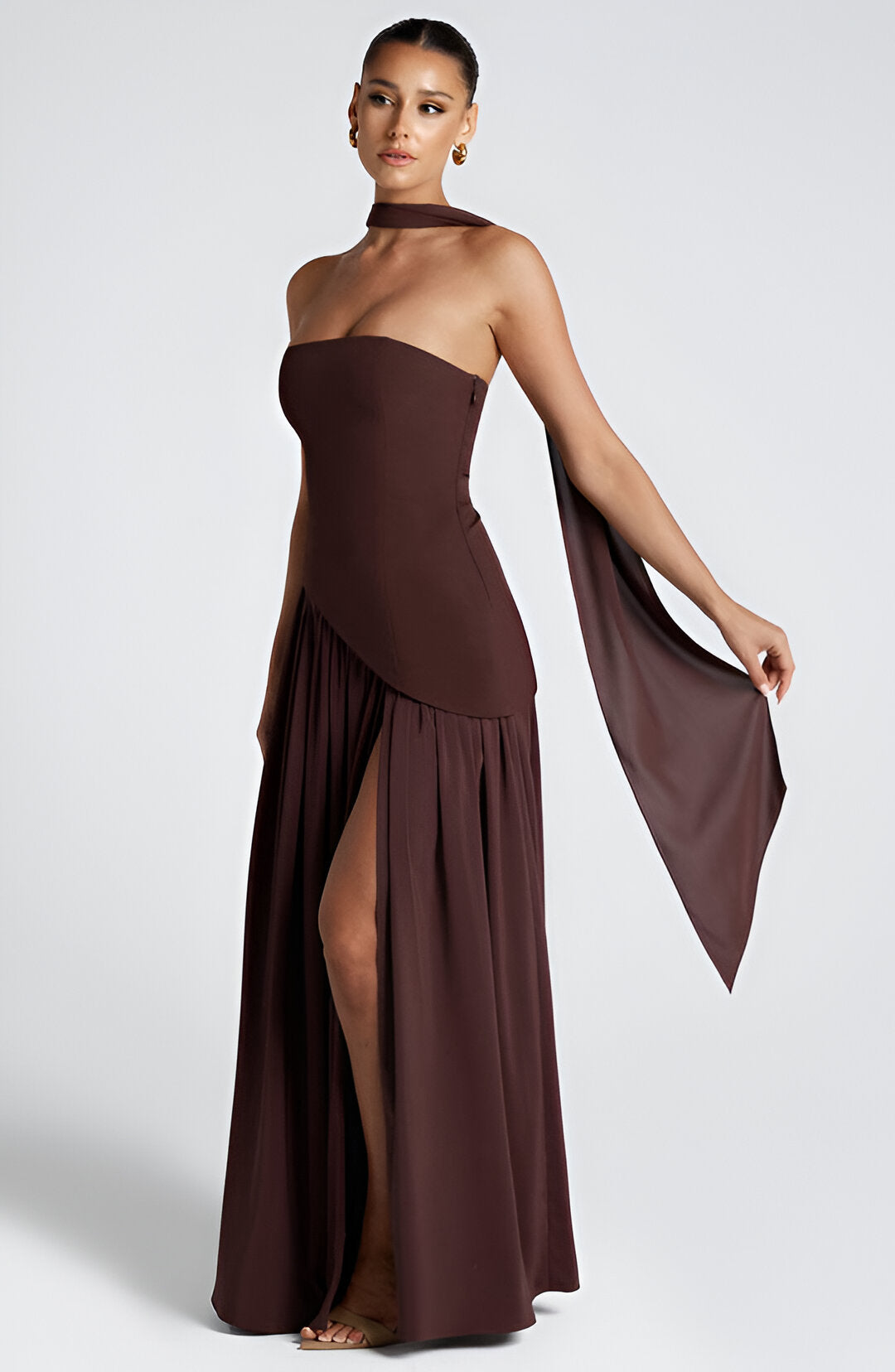 Octavia | Strapless Maxi Dress