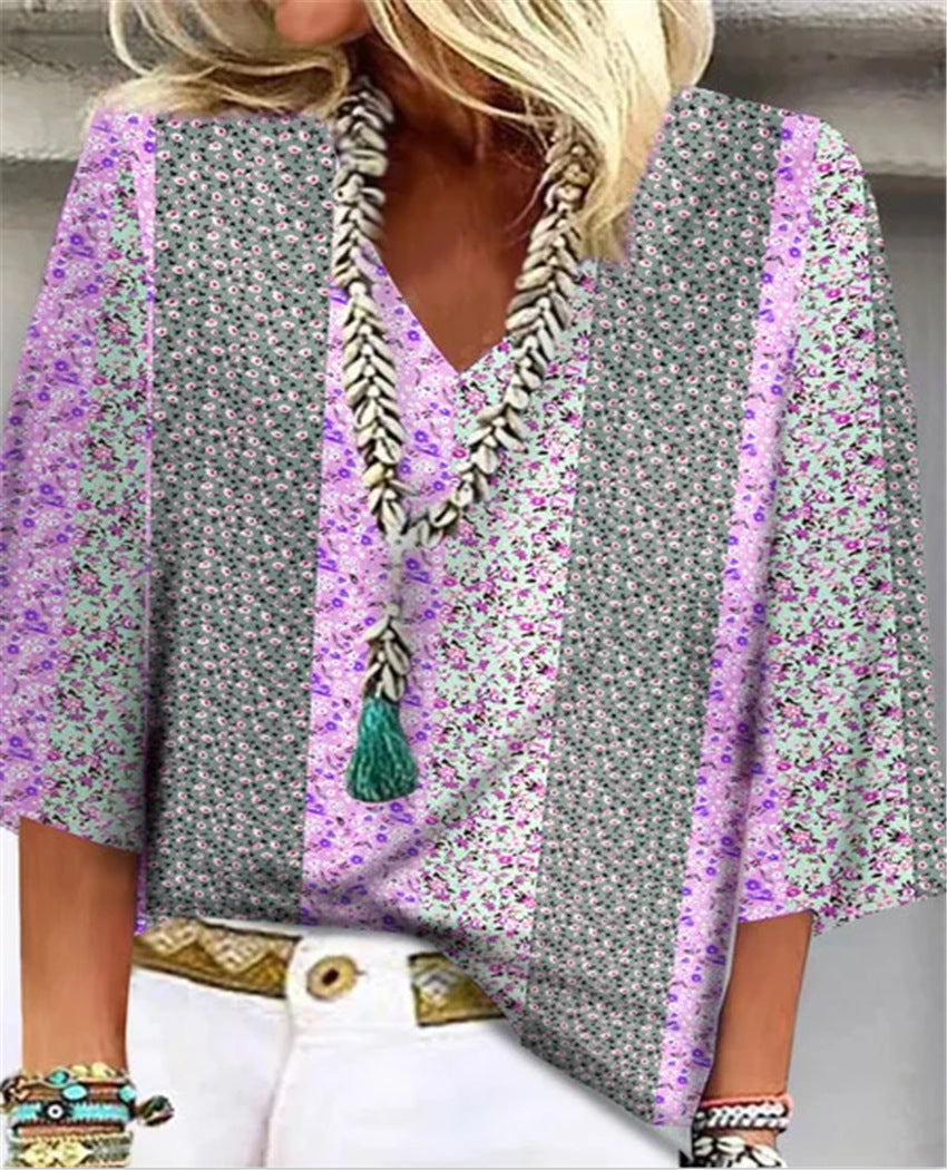 Bernadine | Floral Breeze Blouse