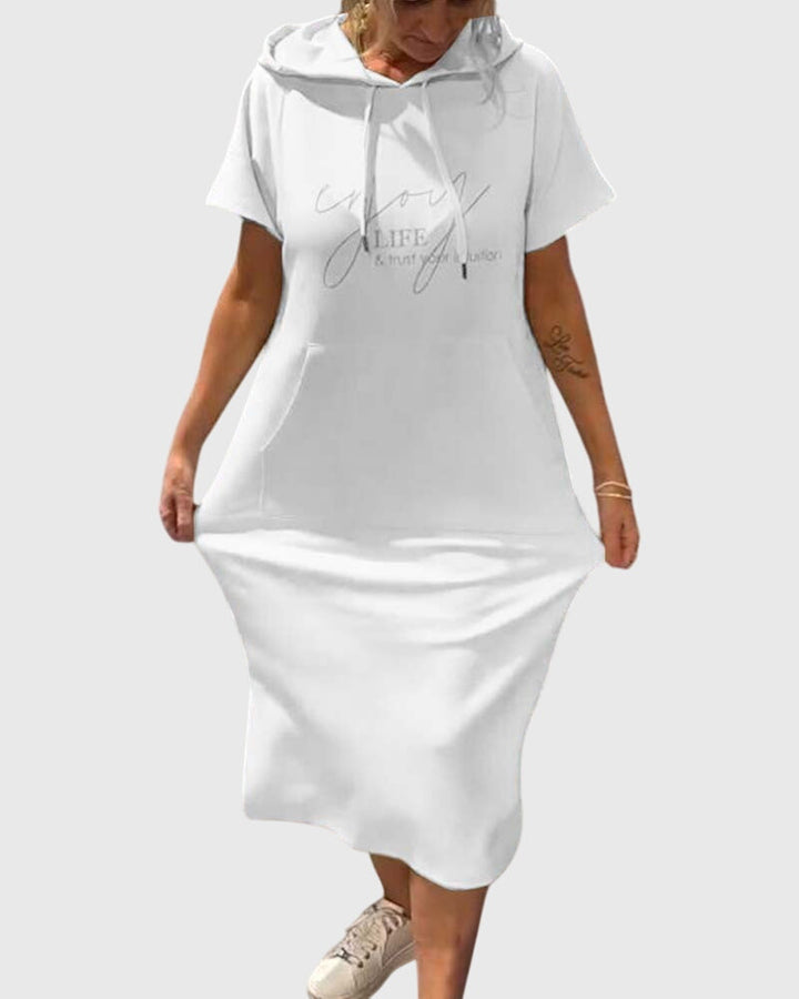 Priscilla™ | Casual Hoodie Dress