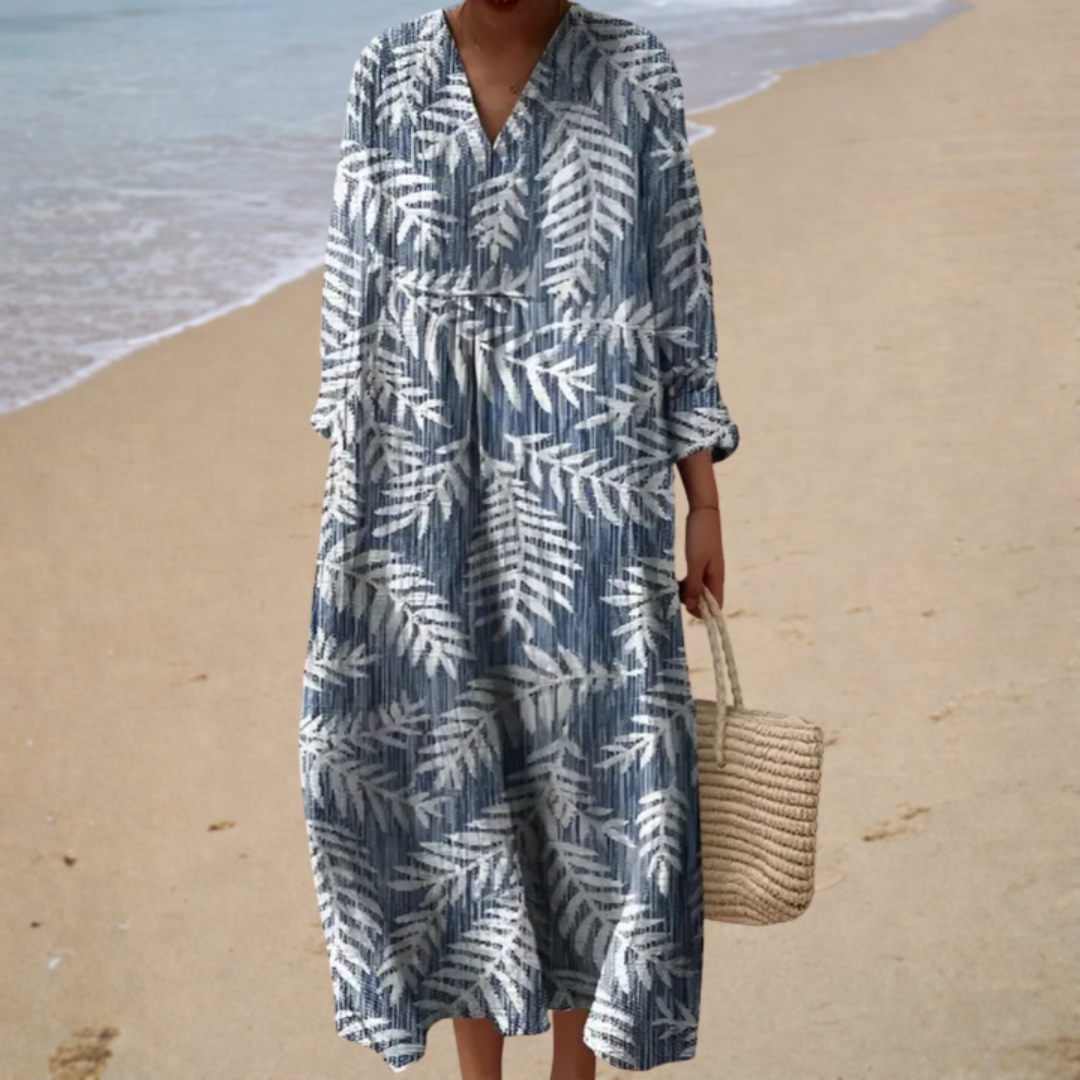 Myra Printed Summer Dress