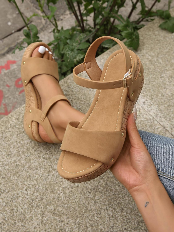 Rosalin - Elegant Wedge Sandals