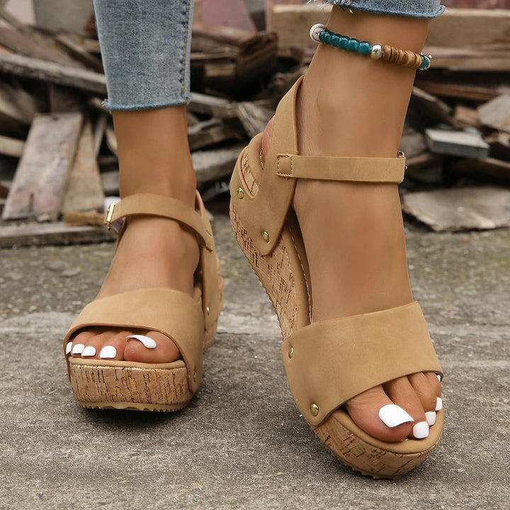 Rosalin - Elegant Wedge Sandals