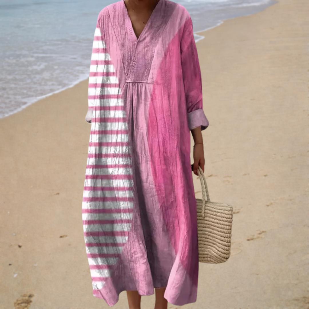Myra Printed Summer Dress