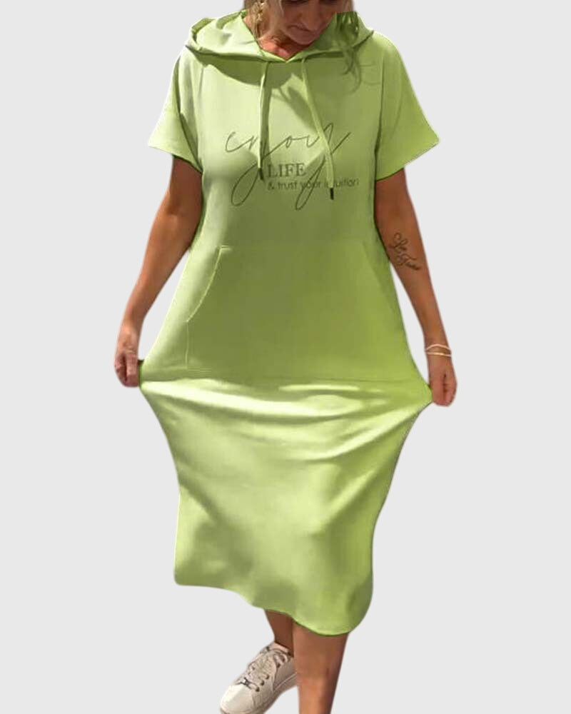 Priscilla™ | Casual Hoodie Dress