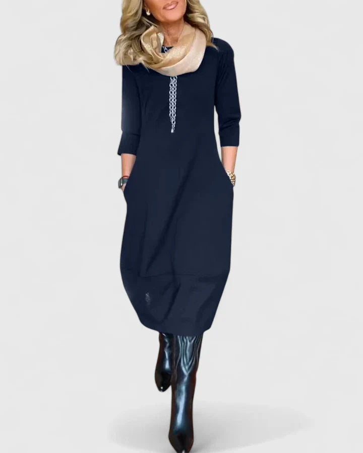 Penny | Elegant Midi Dress