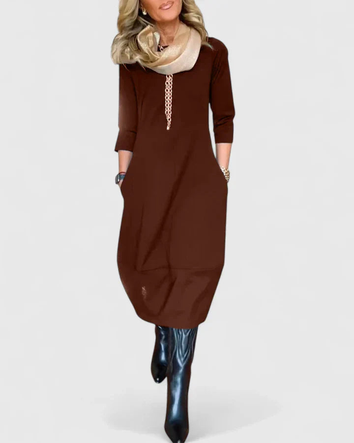 Penny | Elegant Midi Dress