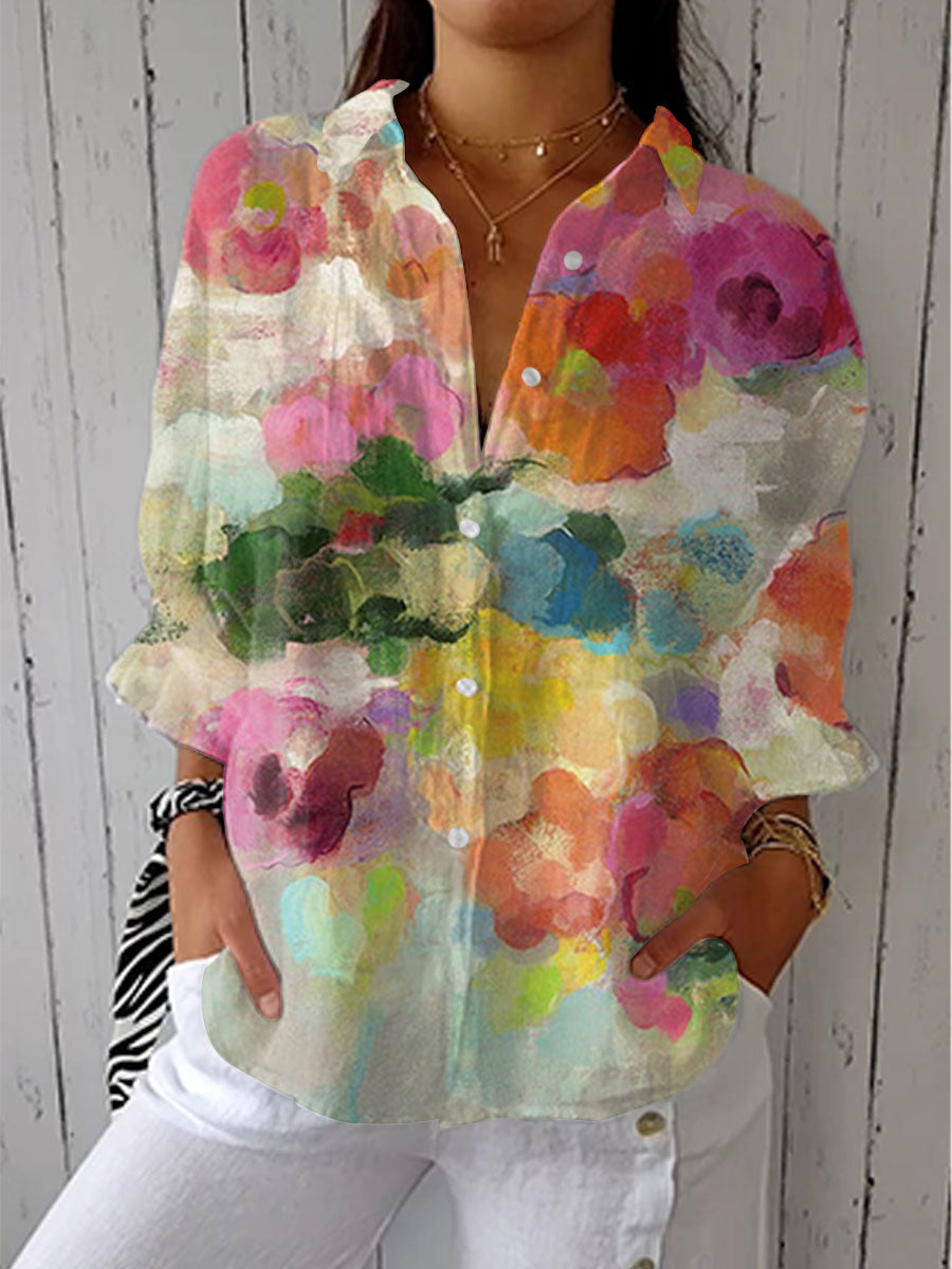 Norma | Watercolor Dreams Blouse