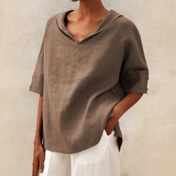 Bianca | Coastal Breeze Oversized Shirt