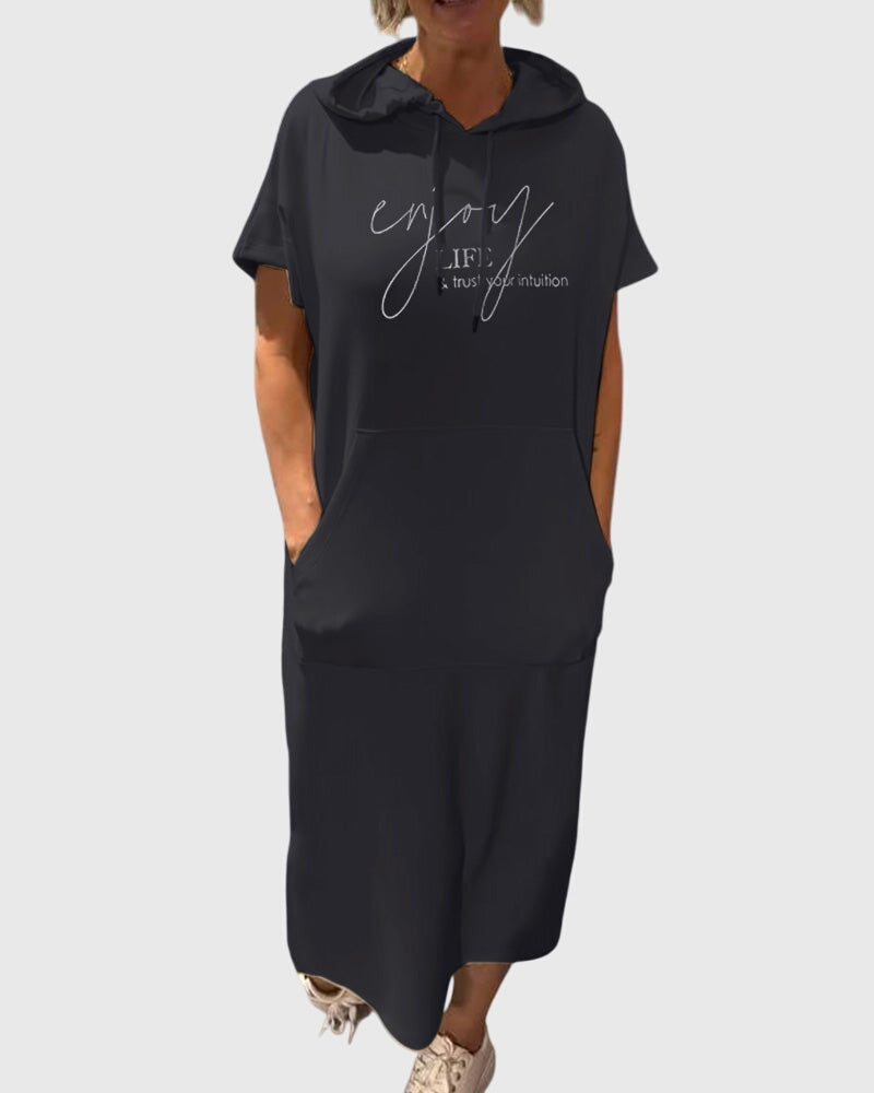 Priscilla™ | Casual Hoodie Dress