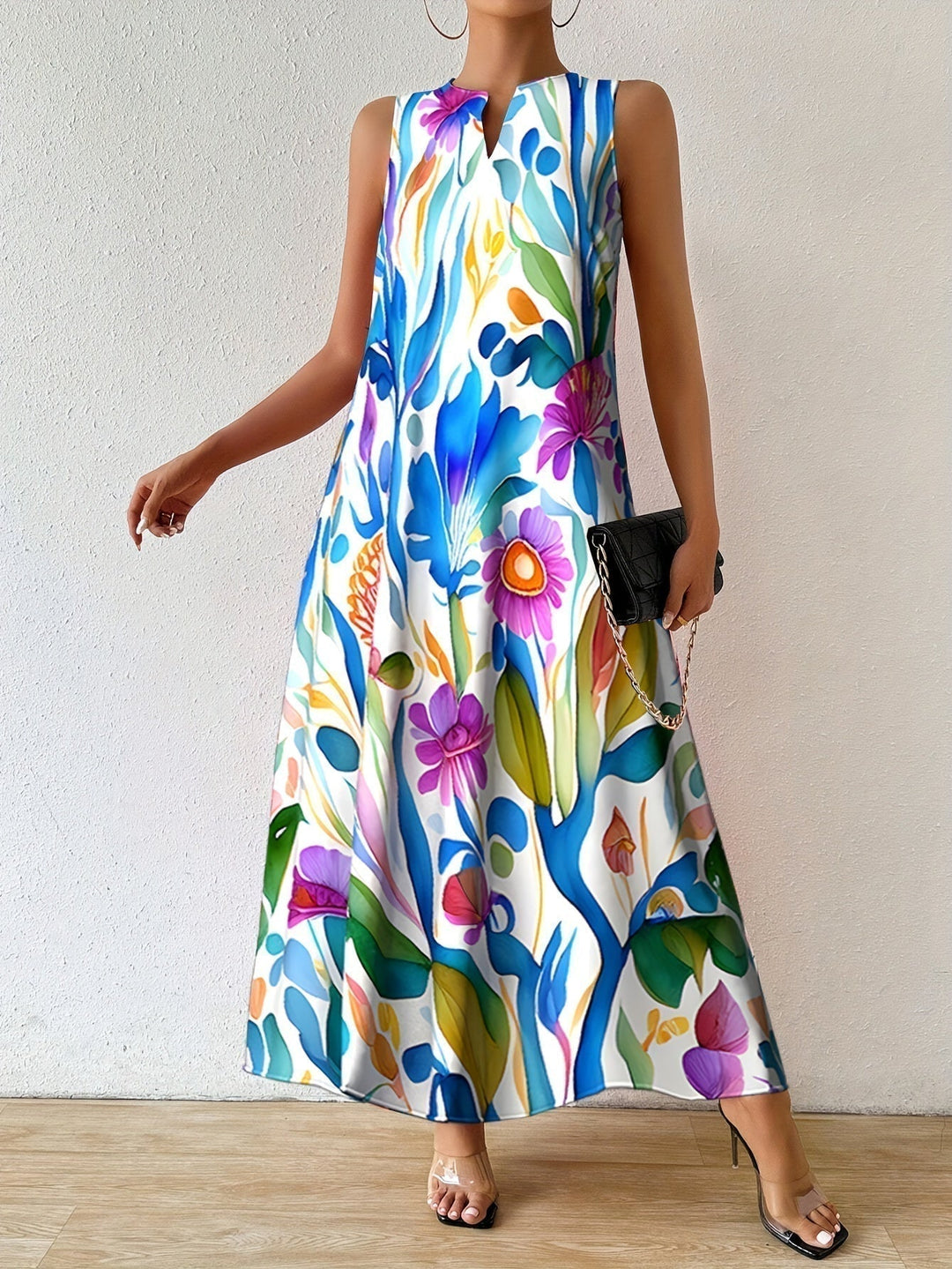 Ursula | Blooming Print Maxi Dress
