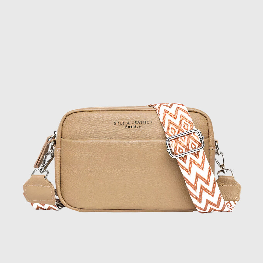 Meta™ | Leather Shoulder Bag