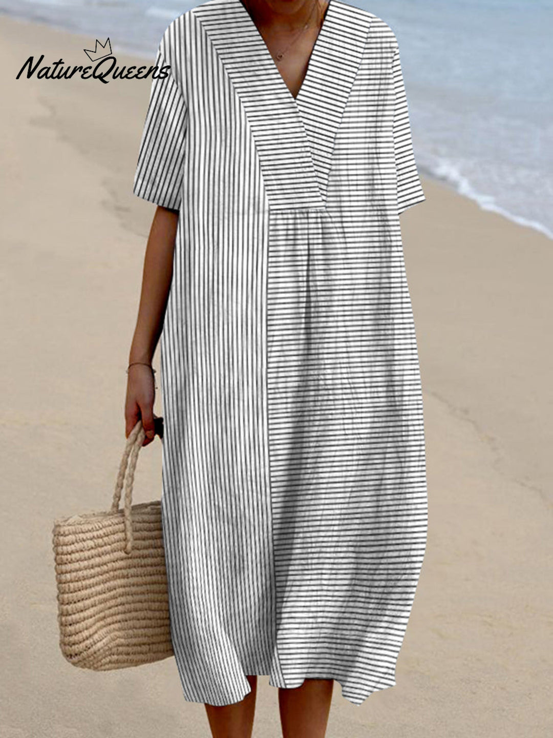 Deirdre - Vintage Striped Dress