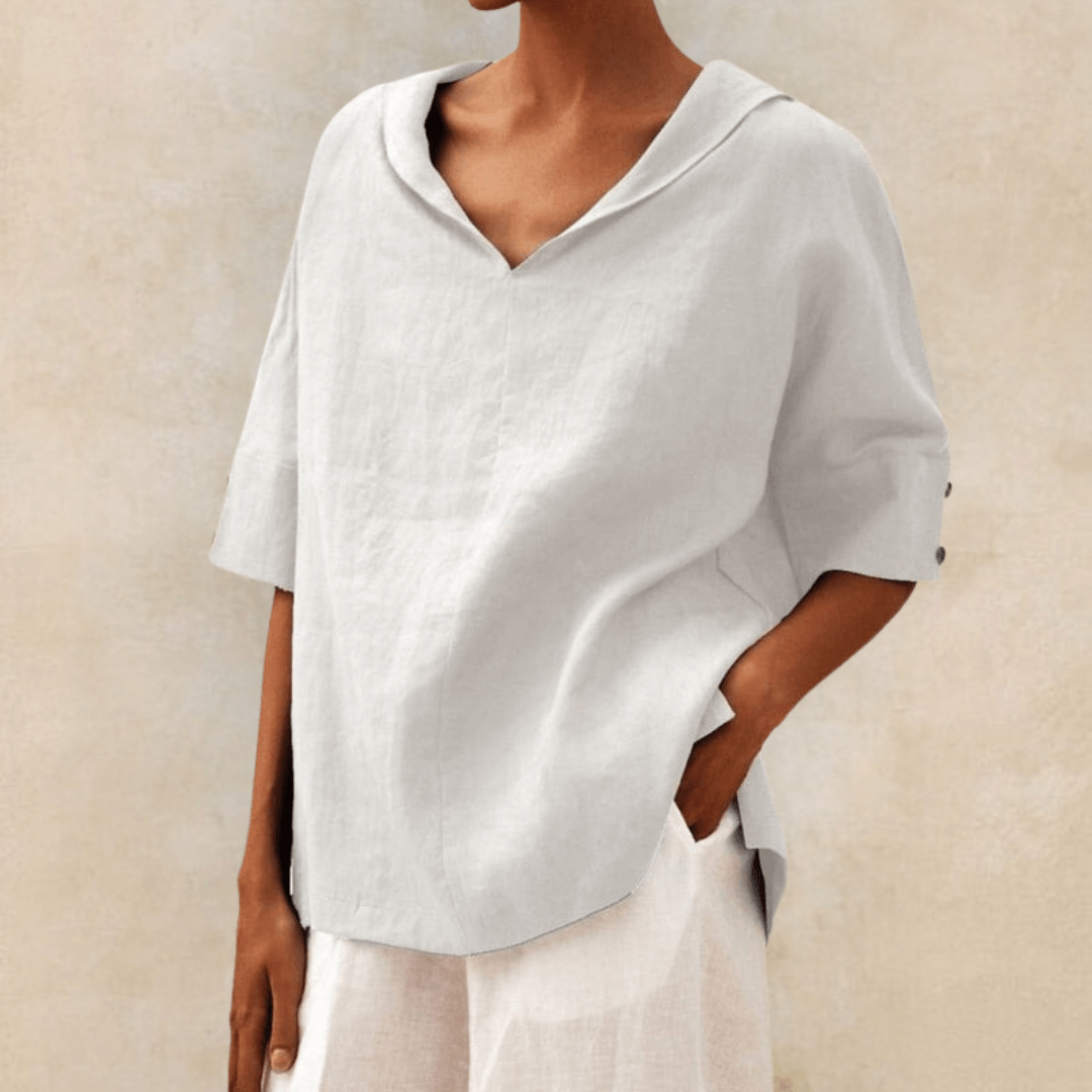 Bianca | Coastal Breeze Oversized Shirt