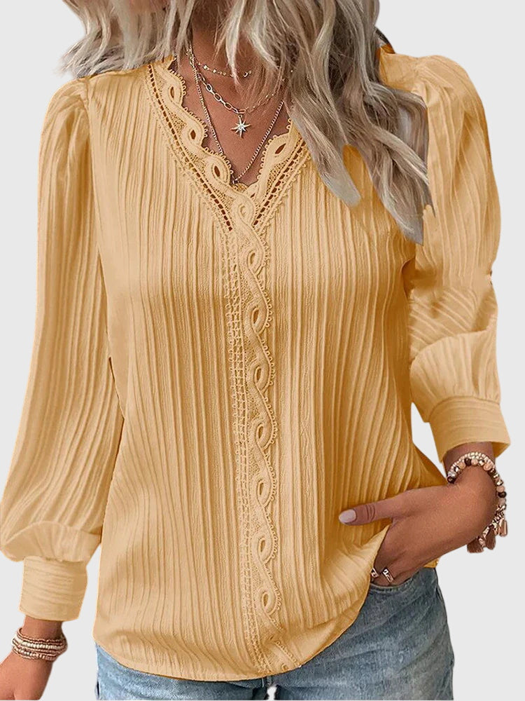 Gwendoline™ | Elegant Pullover Blouse