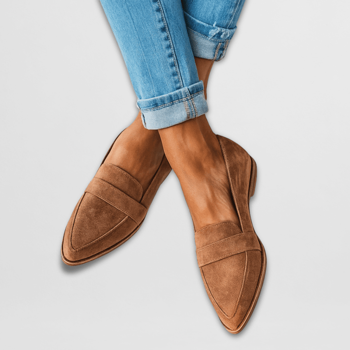 Tara - Soft Suede Orthopedic Slippers