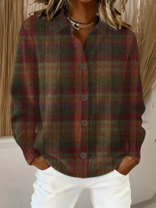 Jessamine™ | Plaid Revival Cardigan