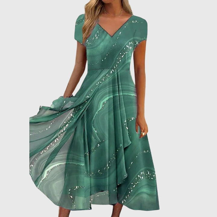 Abigail™ | Flowing Midi Dress