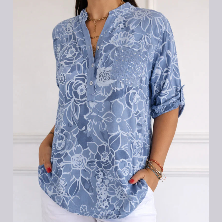 Imogen | Elegant Blouse with Pocket