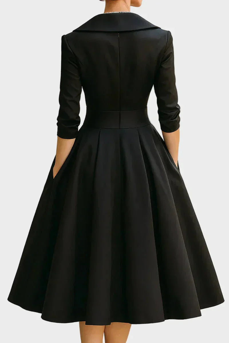 Selin | Midikleid aus Satin