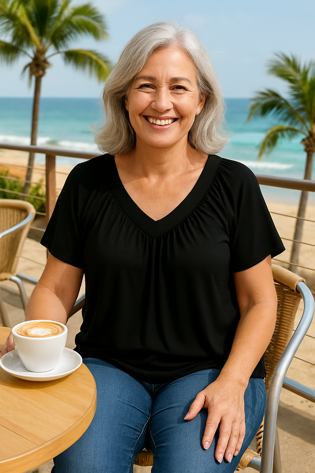 Amabel| Luxe Comfort Top – Flattering Ease for Every Day (S–5XL)