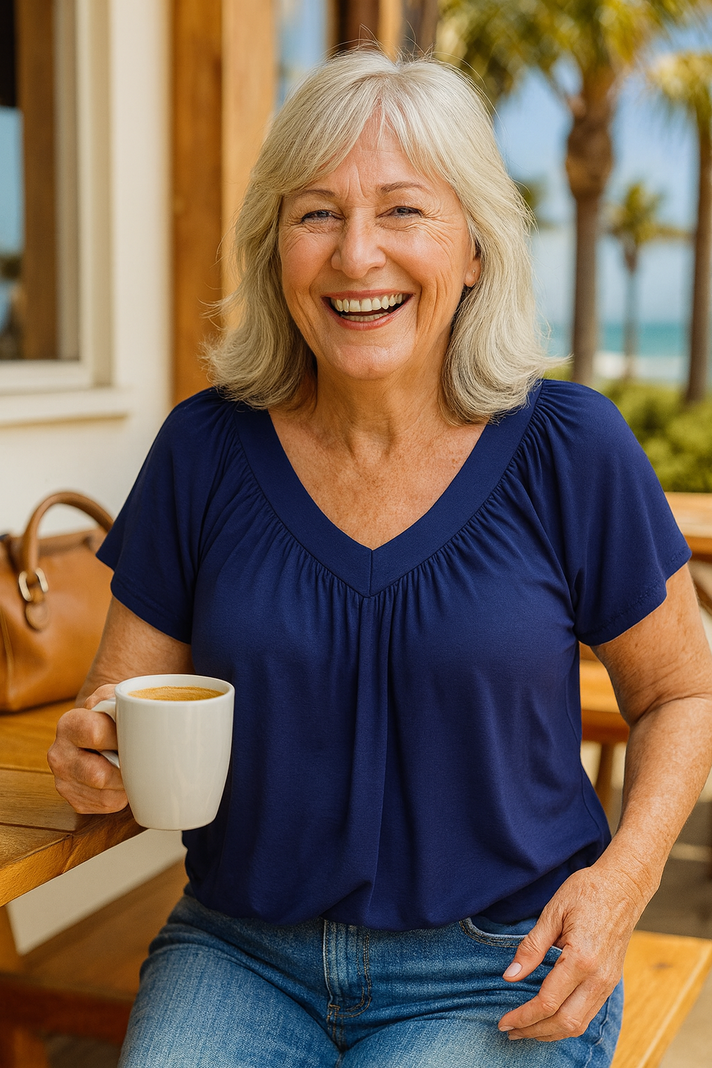 Amabel| Luxe Comfort Top – Flattering Ease for Every Day (S–5XL)