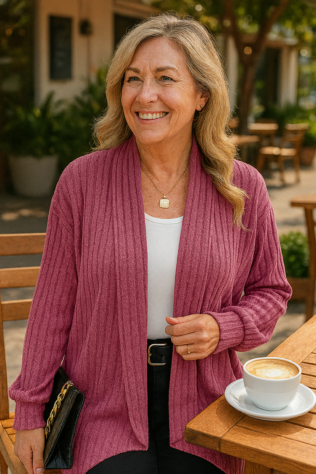 Bunty | Lightweight Knit Cardigan – Confidence in motion