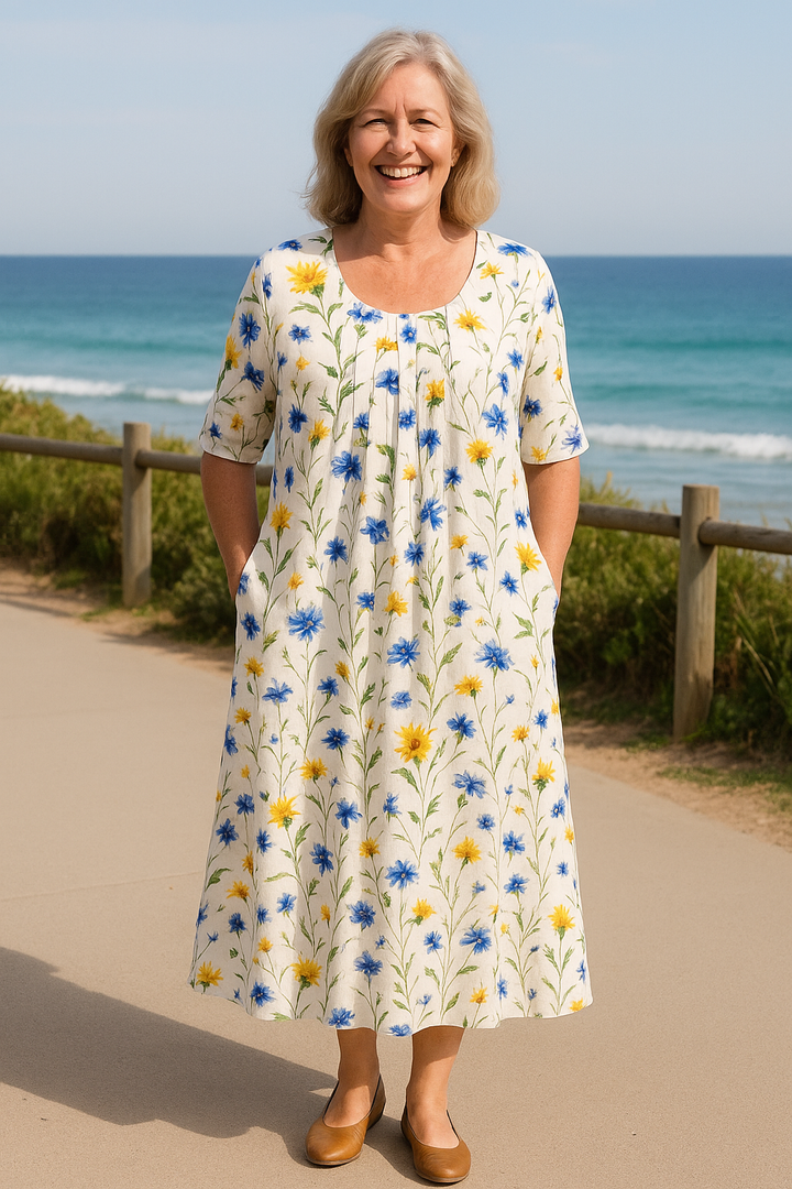 Harriet | Dress - Elegant Flow –Tummy-friendly design