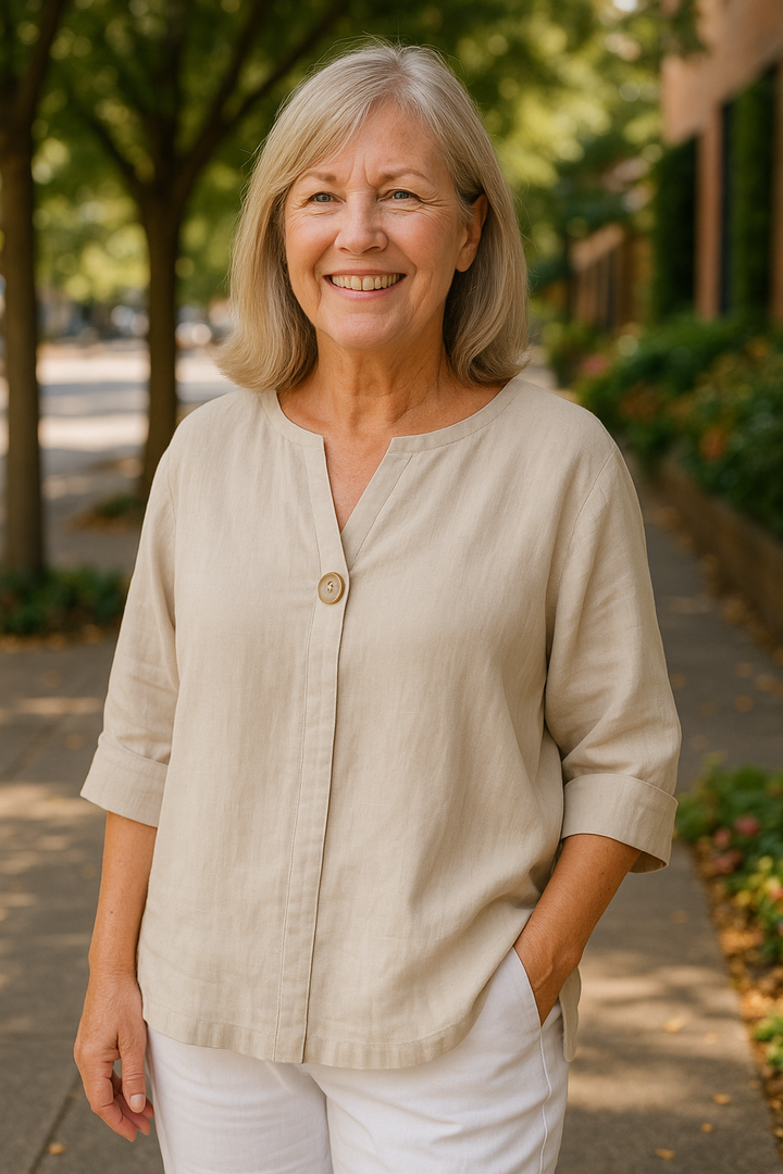 Grace | Blouse - Light. Flattering. Made for real women