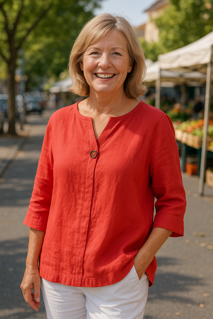 Grace | Blouse - Light. Flattering. Made for real women