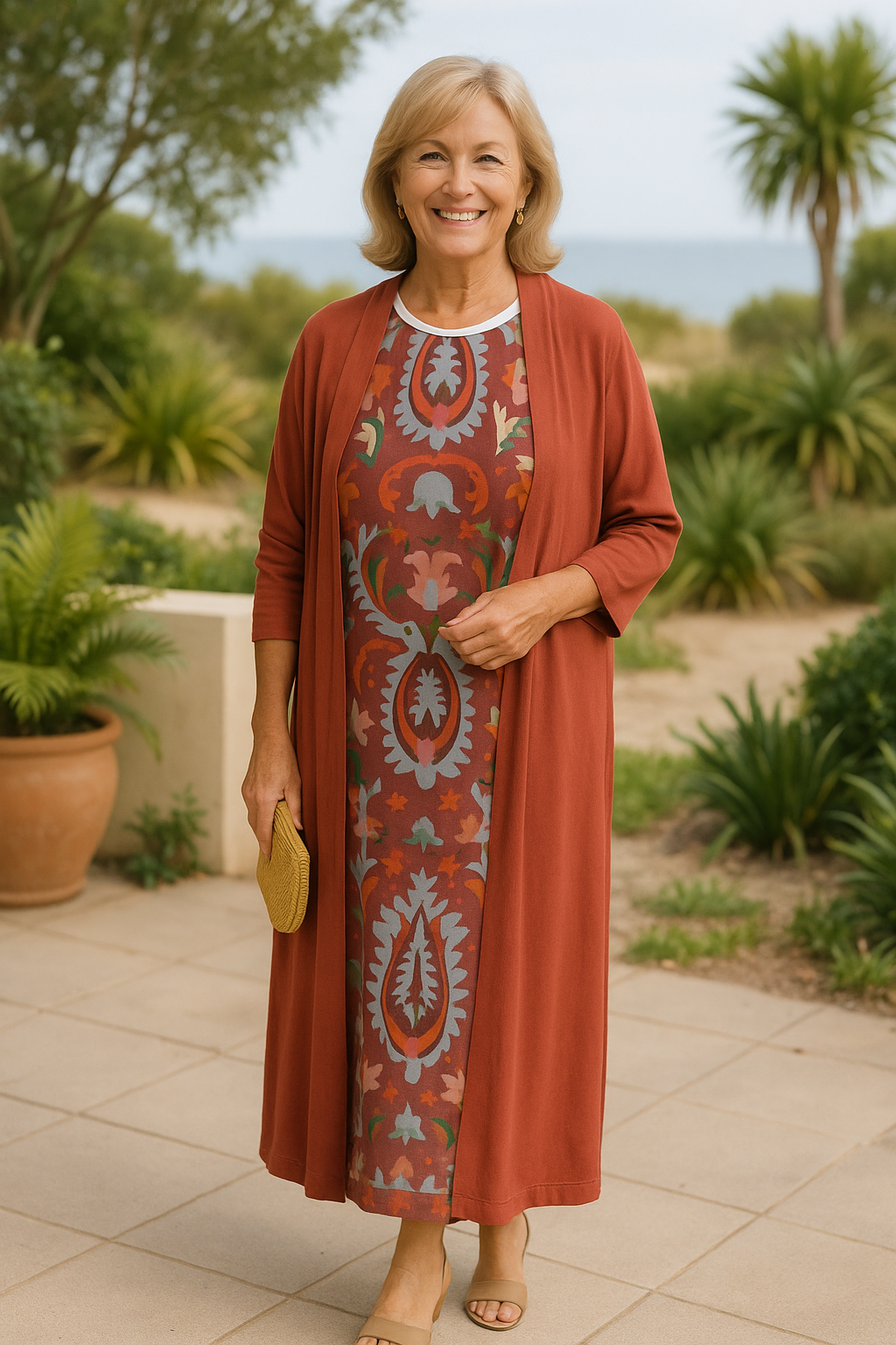 Mary | Flow Dress Ensemble – Where Comfort Meets Confidence