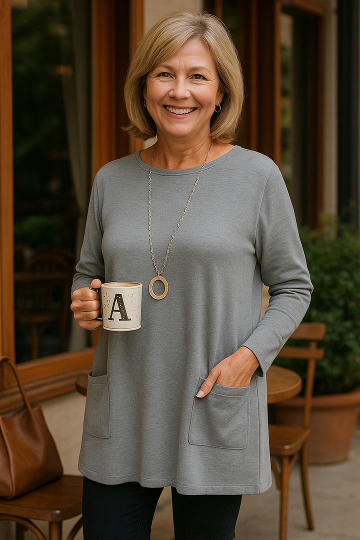 Brigid | Everyday Tunic – Effortless Elegance with Practical Pockets