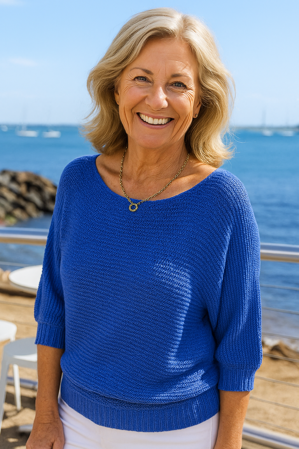 Colette | Soft Knit Top - Flattering Shape
