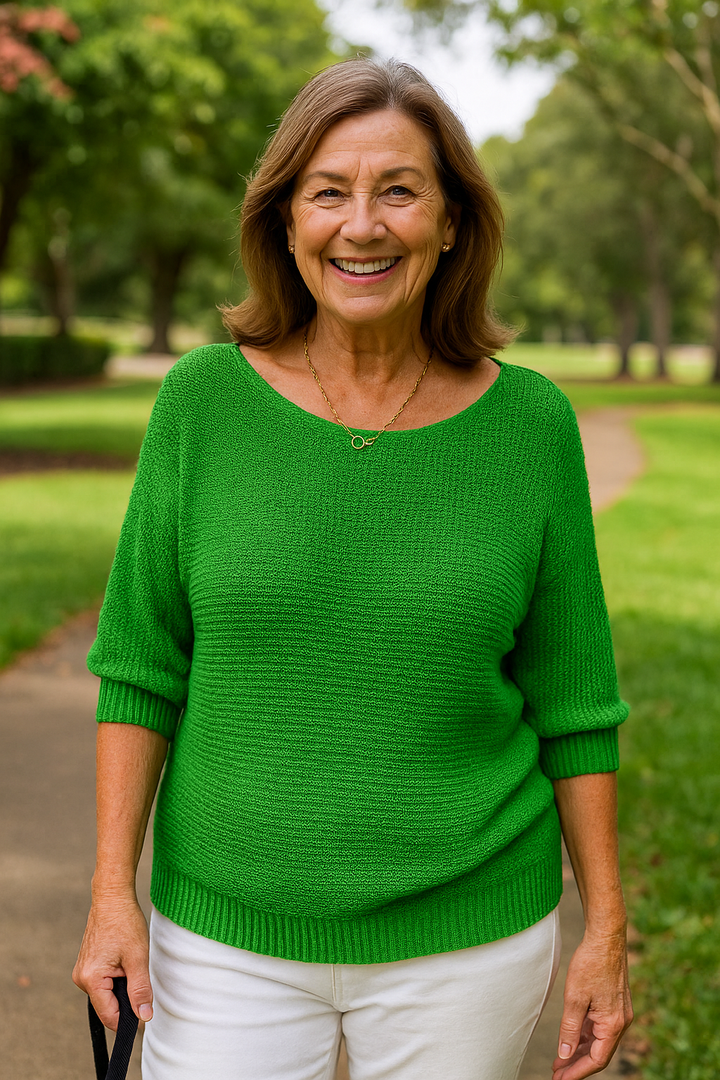 Colette | Soft Knit Top - Flattering Shape